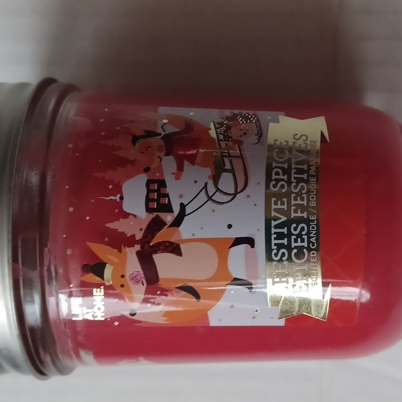 4/$30 New Festive Spice Scented Candle - Picture 5 of 5
